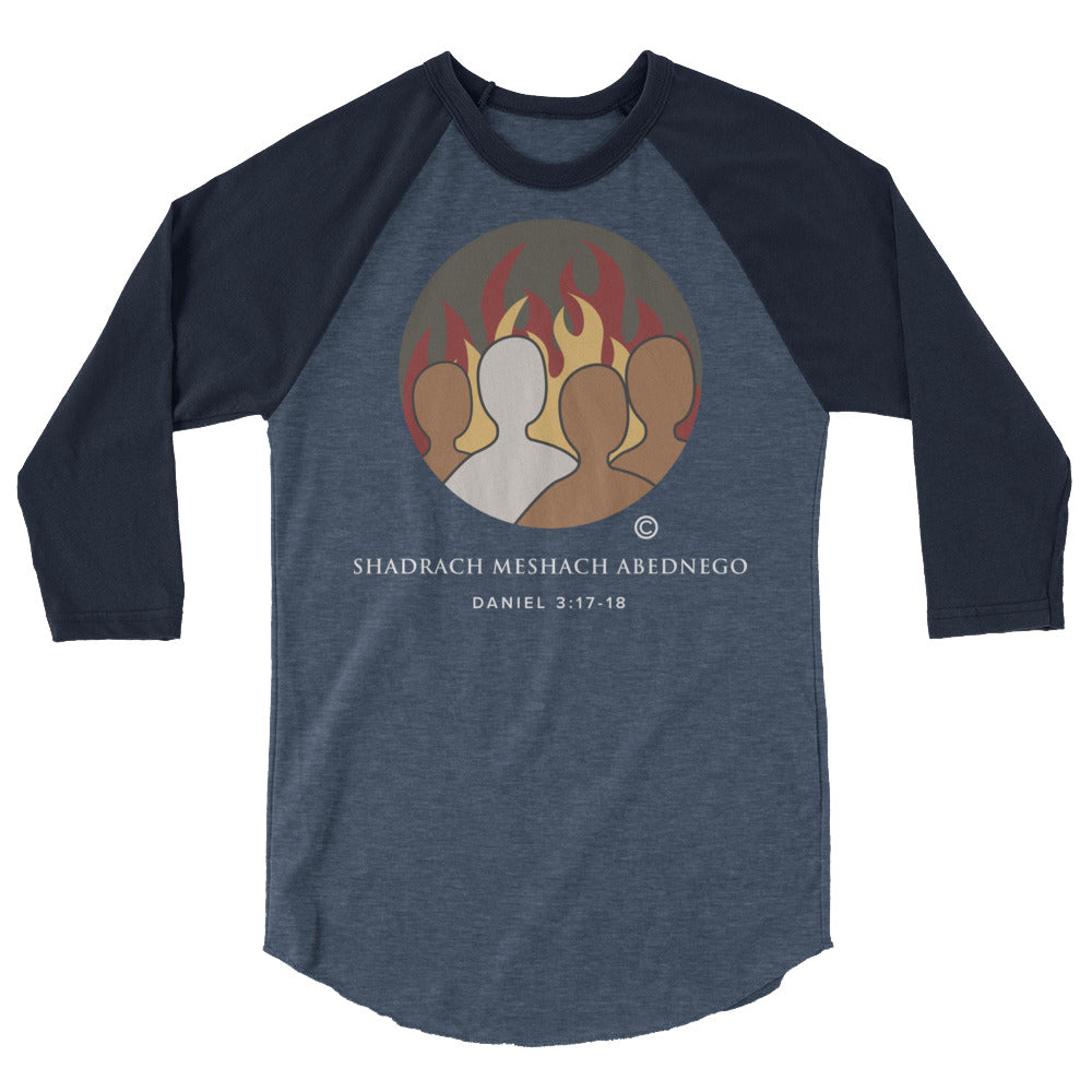 Daniel 3:17-18 3/4 Sleeve Raglan Shirt