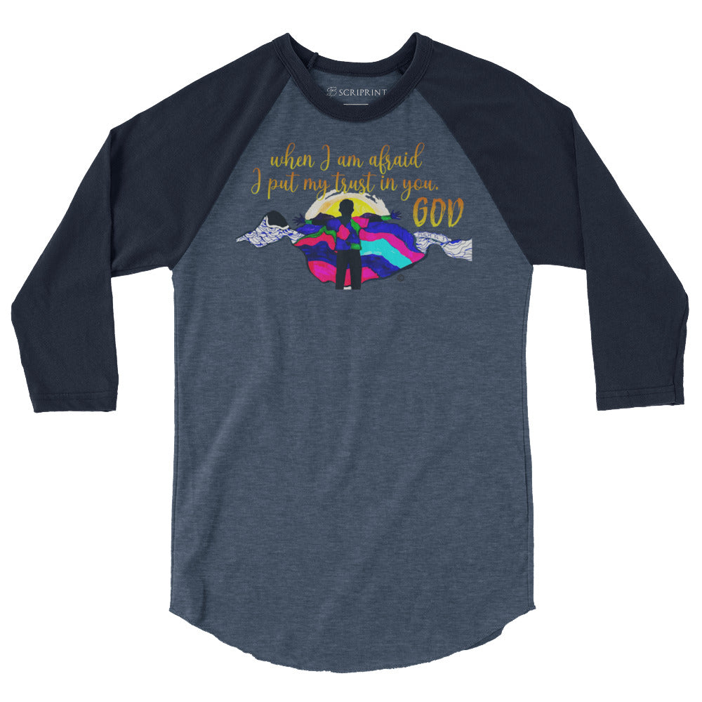 I Put My Trust in You 3/4 Sleeve Raglan Shirt