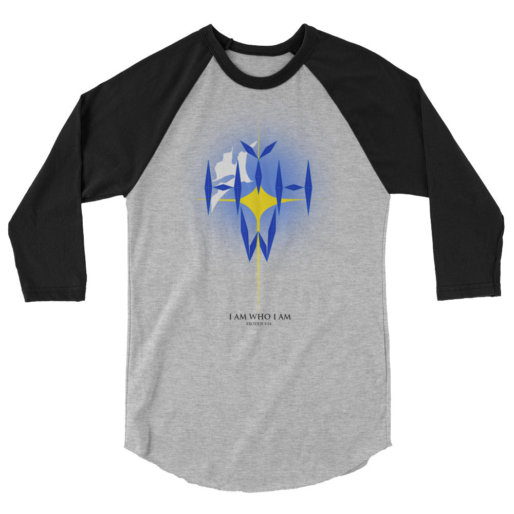 I Am Who I Am 3/4 Sleeve Raglan Shirt