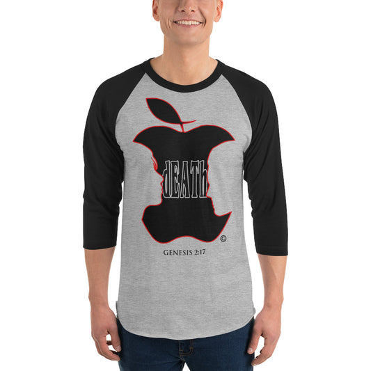 Death Men's 3/4 Sleeve Raglan Shirt
