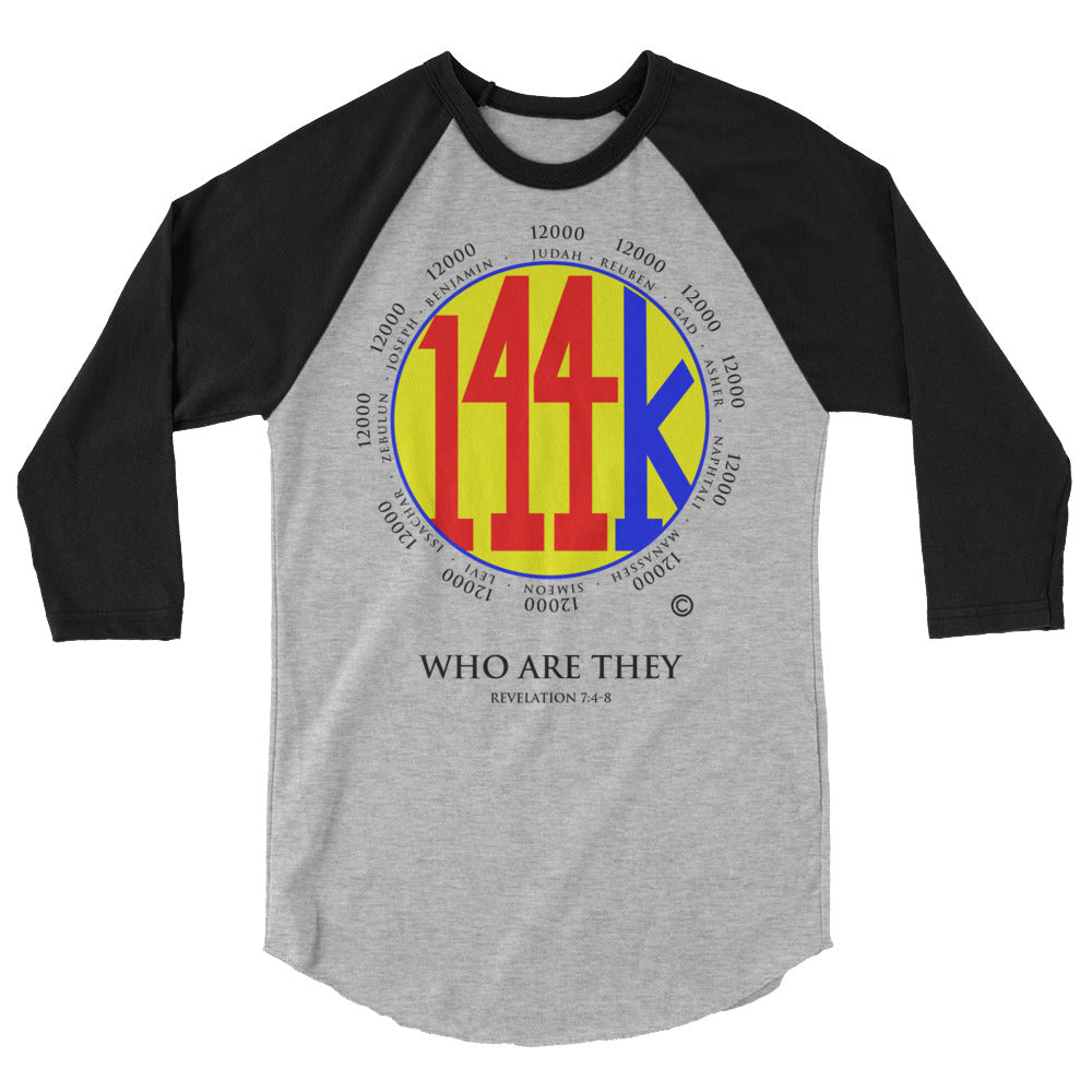 Who Are They 3/4 Sleeve Raglan Shirt