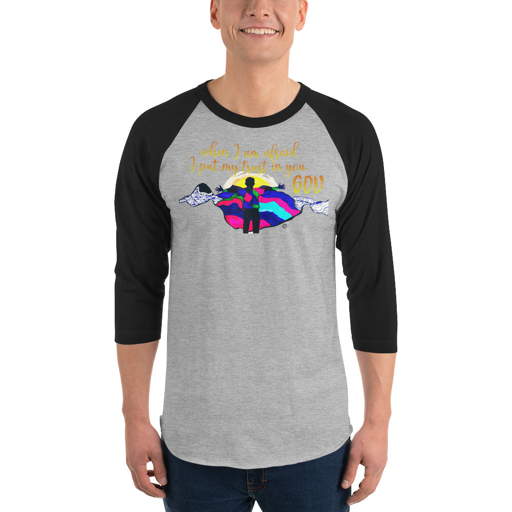 I Put My Trust in You 3/4 Sleeve Raglan Shirt