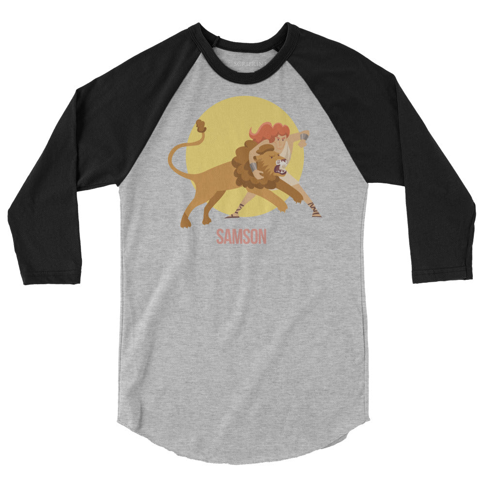 Samson Men's 3/4 Sleeve Raglan Shirt