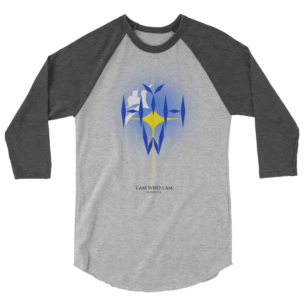 I Am Who I Am Women's 3/4 Sleeve Raglan Shirt