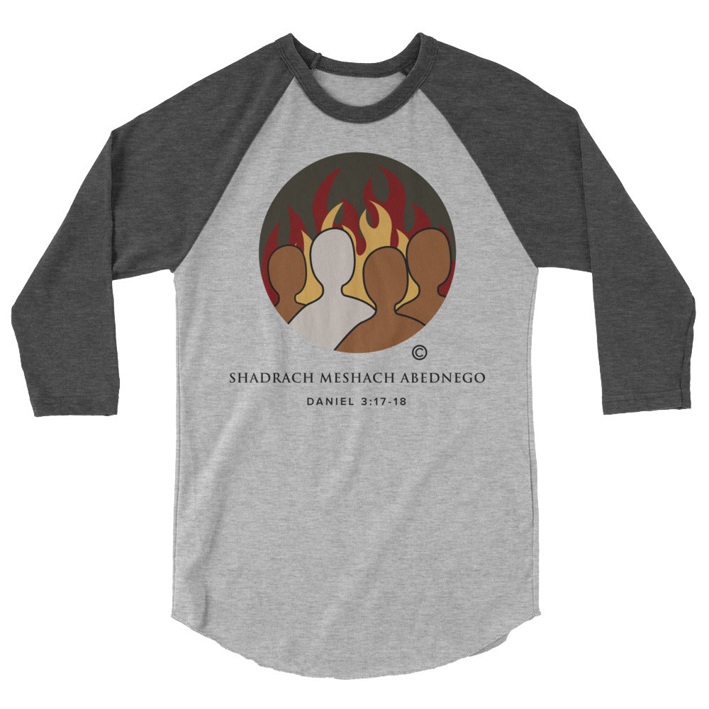 Daniel 3:17-18 3/4 Sleeve Raglan Shirt