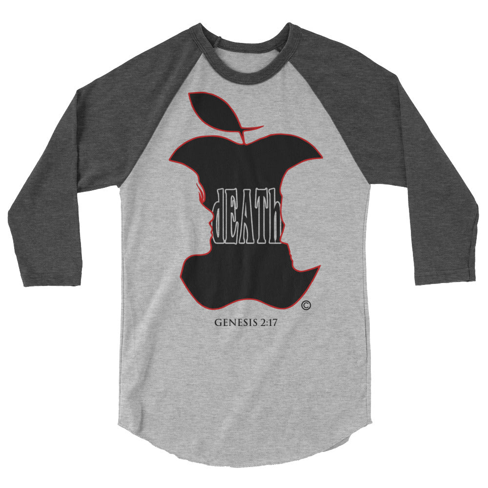 Death Men's 3/4 Sleeve Raglan Shirt