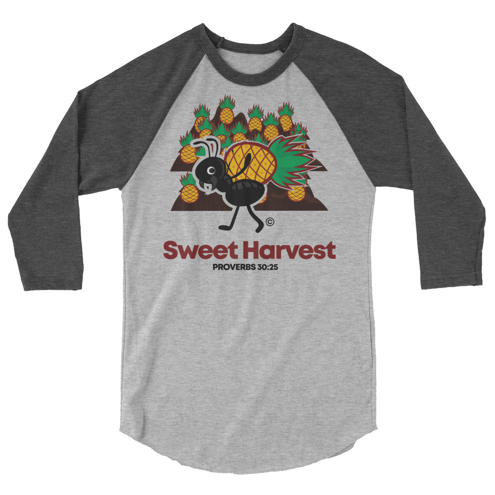 Sweet Harvest Men's 3/4 Sleeve Raglan Shirt