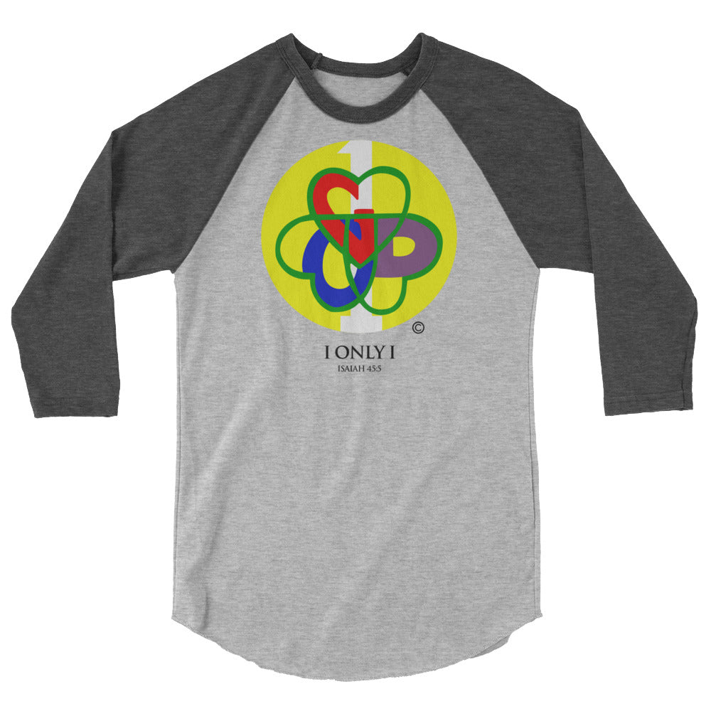 I Only I Men's 3/4 Sleeve Raglan Shirt