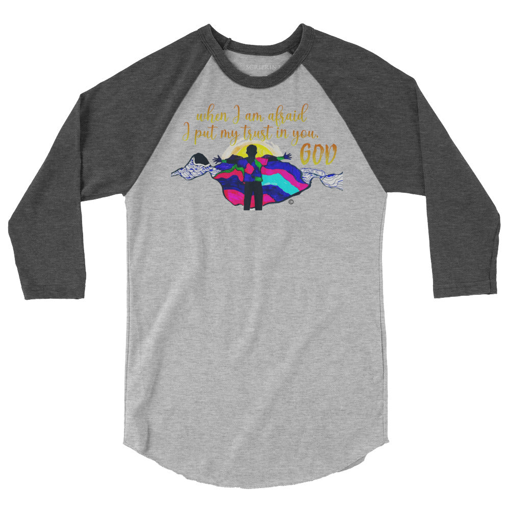I Put My Trust in You 3/4 Sleeve Raglan Shirt