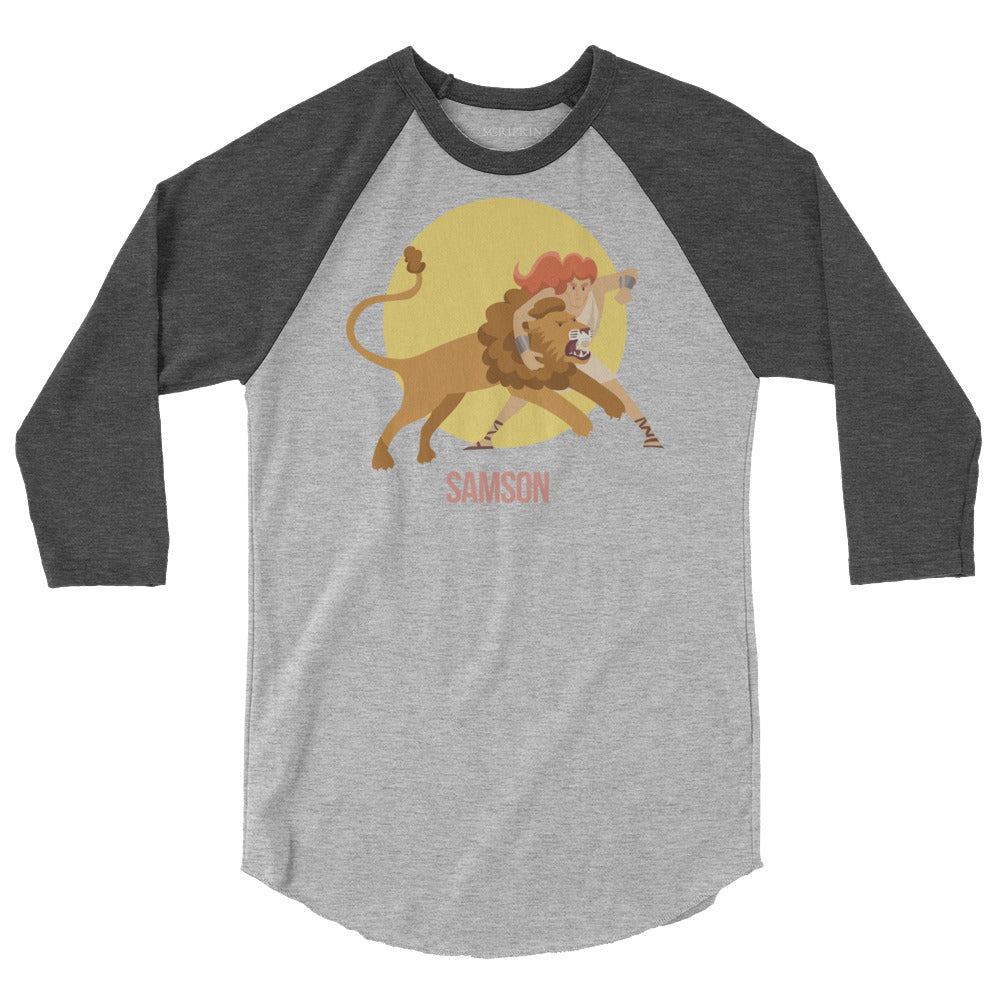 Samson Men's 3/4 Sleeve Raglan Shirt