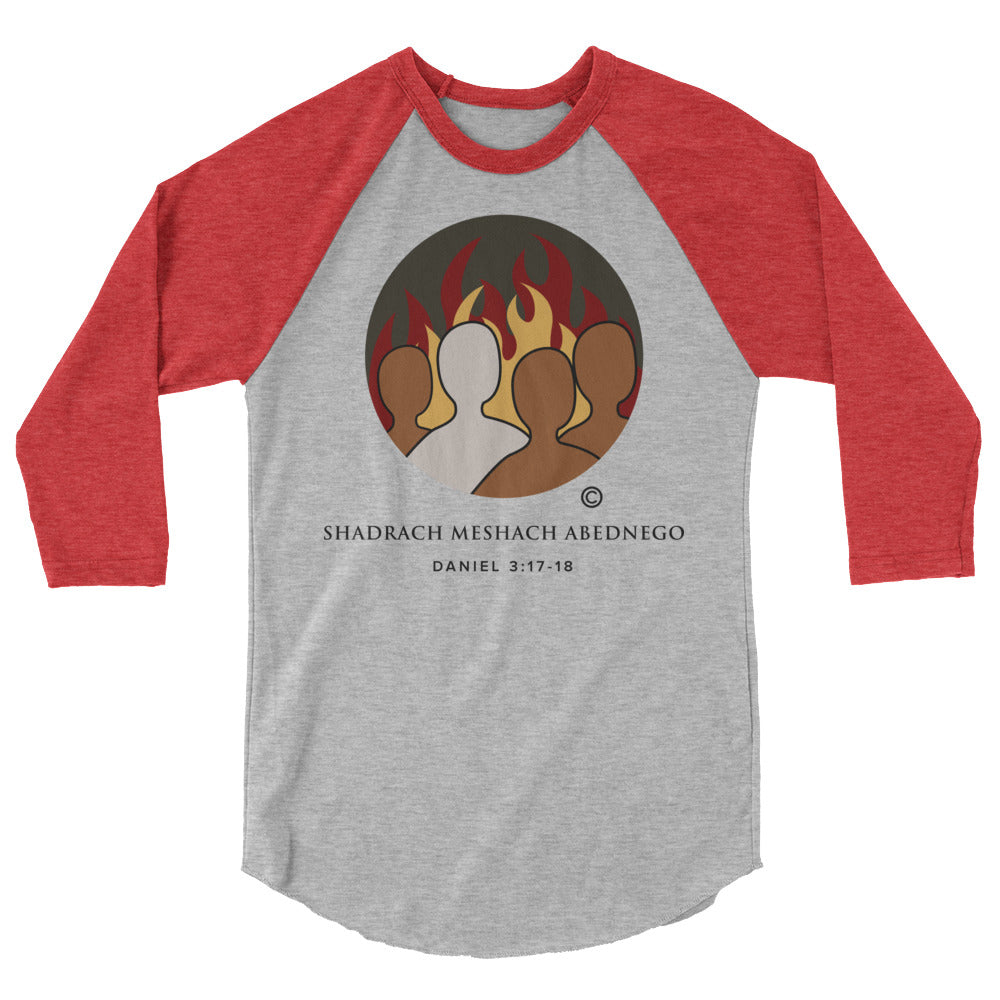 Daniel 3:17-18 3/4 Sleeve Raglan Shirt