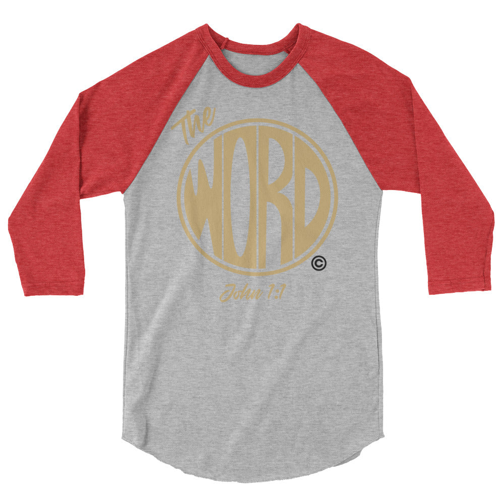 The Word Men's 3/4 Sleeve Raglan Shirt