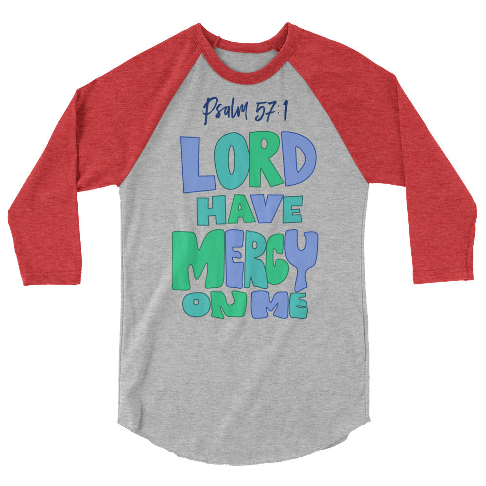 Lord Have Mercy Men's 3/4 Sleeve Raglan Shirt