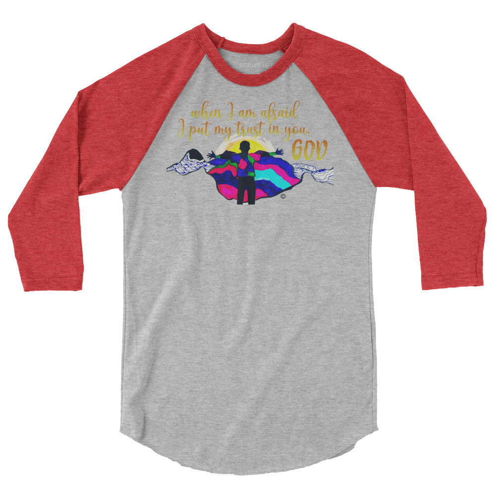 I Put My Trust in You 3/4 Sleeve Raglan Shirt