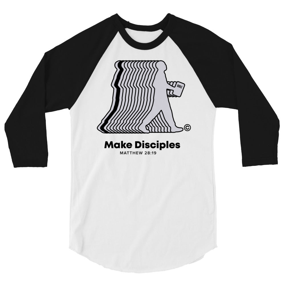 Make Disciples 3/4 Sleeve Raglan Shirt