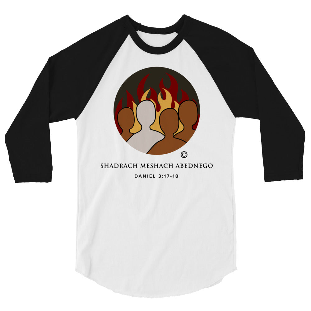 Daniel 3:17-18 3/4 Sleeve Raglan Shirt