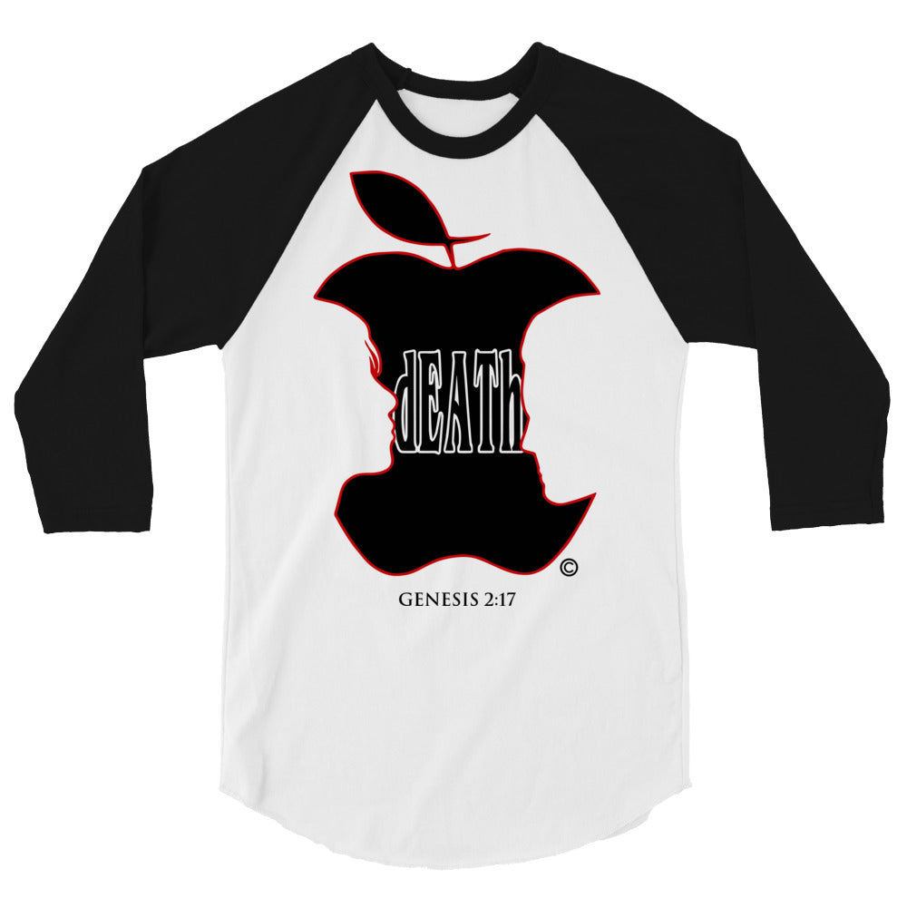 Death Men's 3/4 Sleeve Raglan Shirt