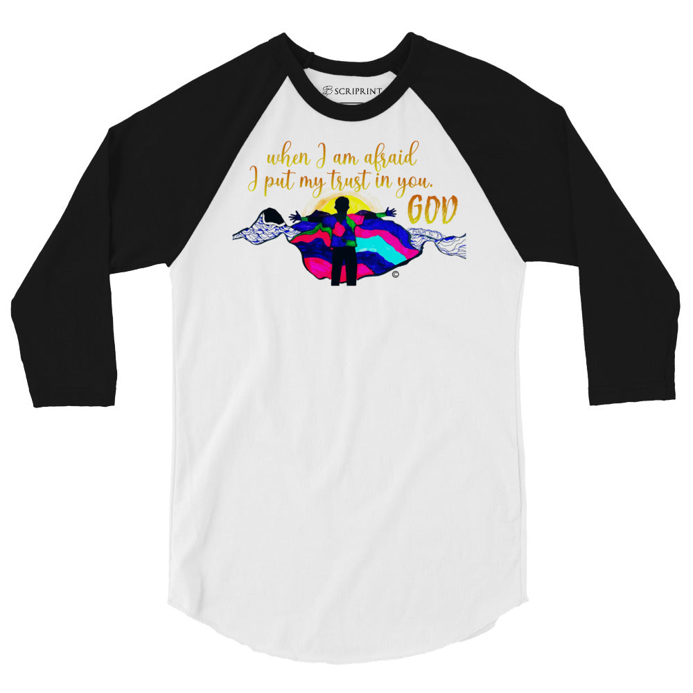 I Put My Trust in You 3/4 Sleeve Raglan Shirt