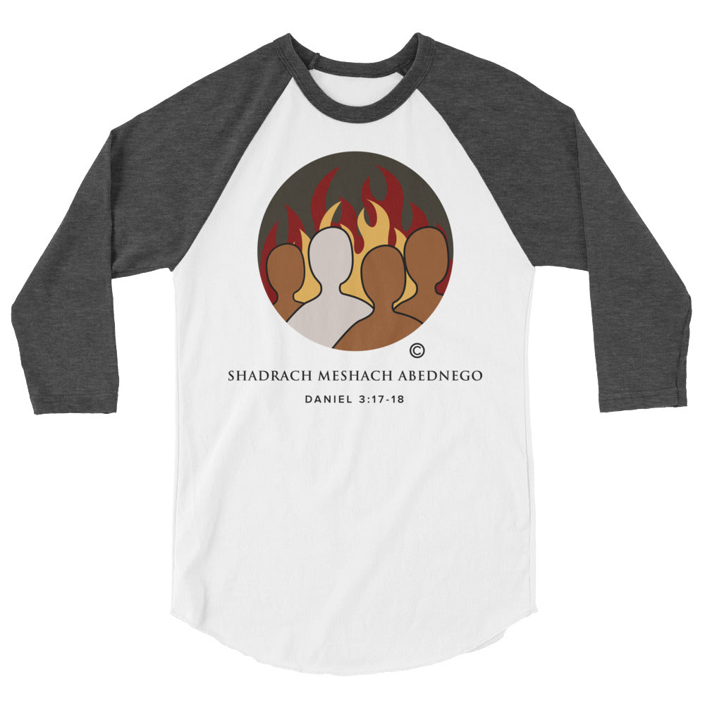 Daniel 3:17-18 3/4 Sleeve Raglan Shirt