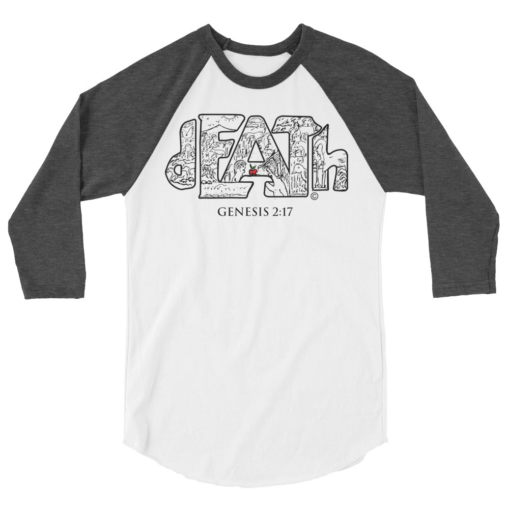 Death Men's 3/4 Sleeve Raglan Shirt