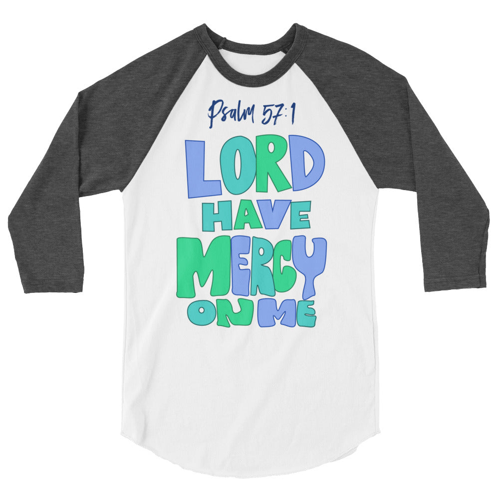 Lord Have Mercy Men's 3/4 Sleeve Raglan Shirt