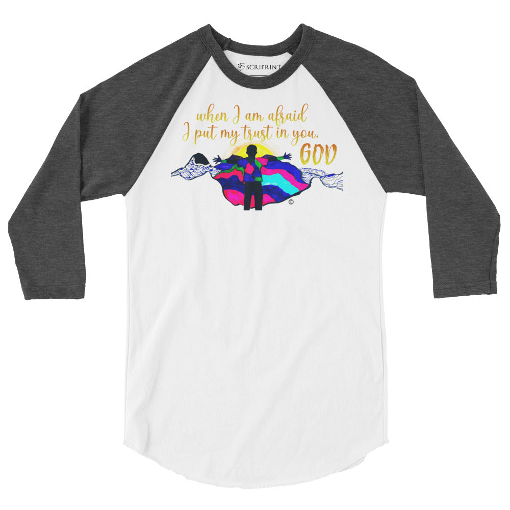 I Put My Trust in You 3/4 Sleeve Raglan Shirt
