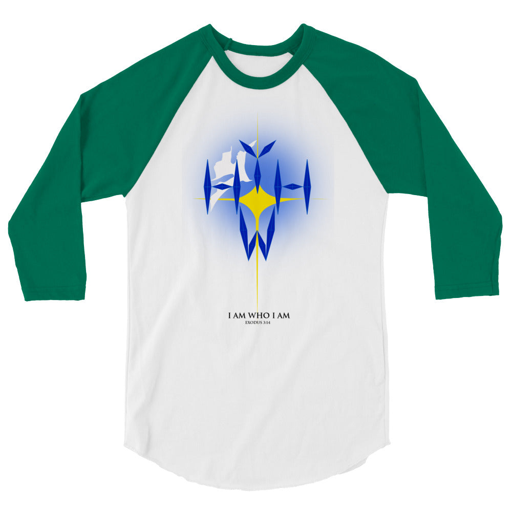 I Am Who I Am Women's 3/4 Sleeve Raglan Shirt