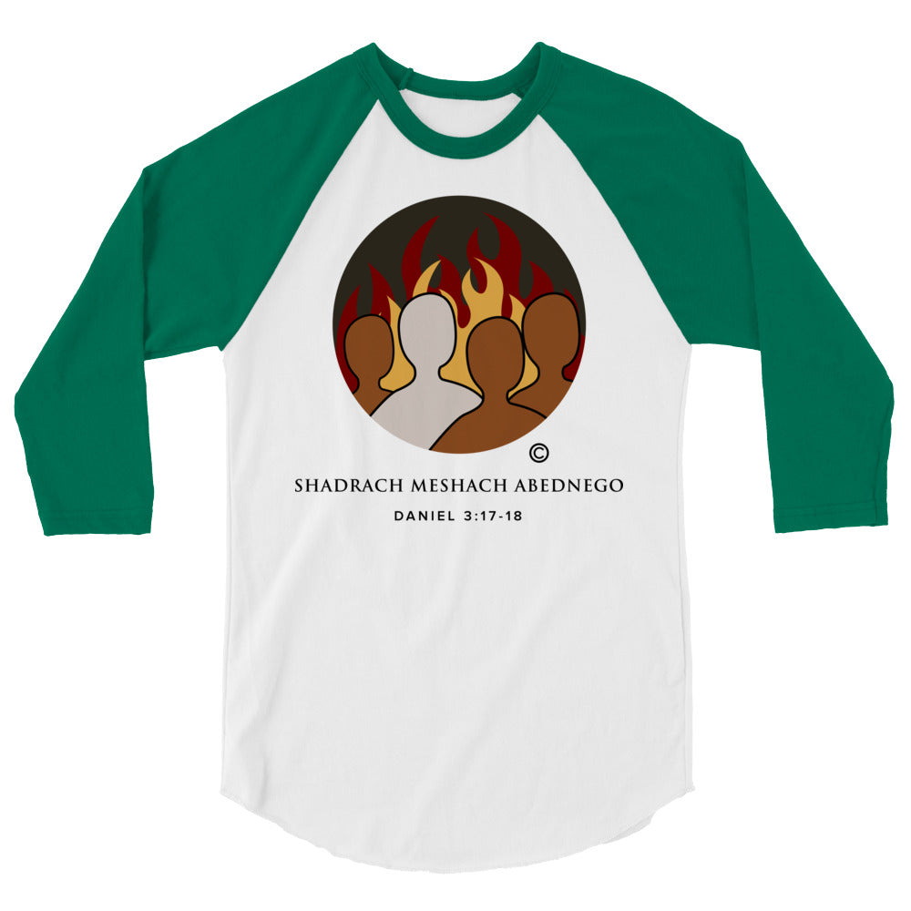 Daniel 3:17-18 3/4 Sleeve Raglan Shirt