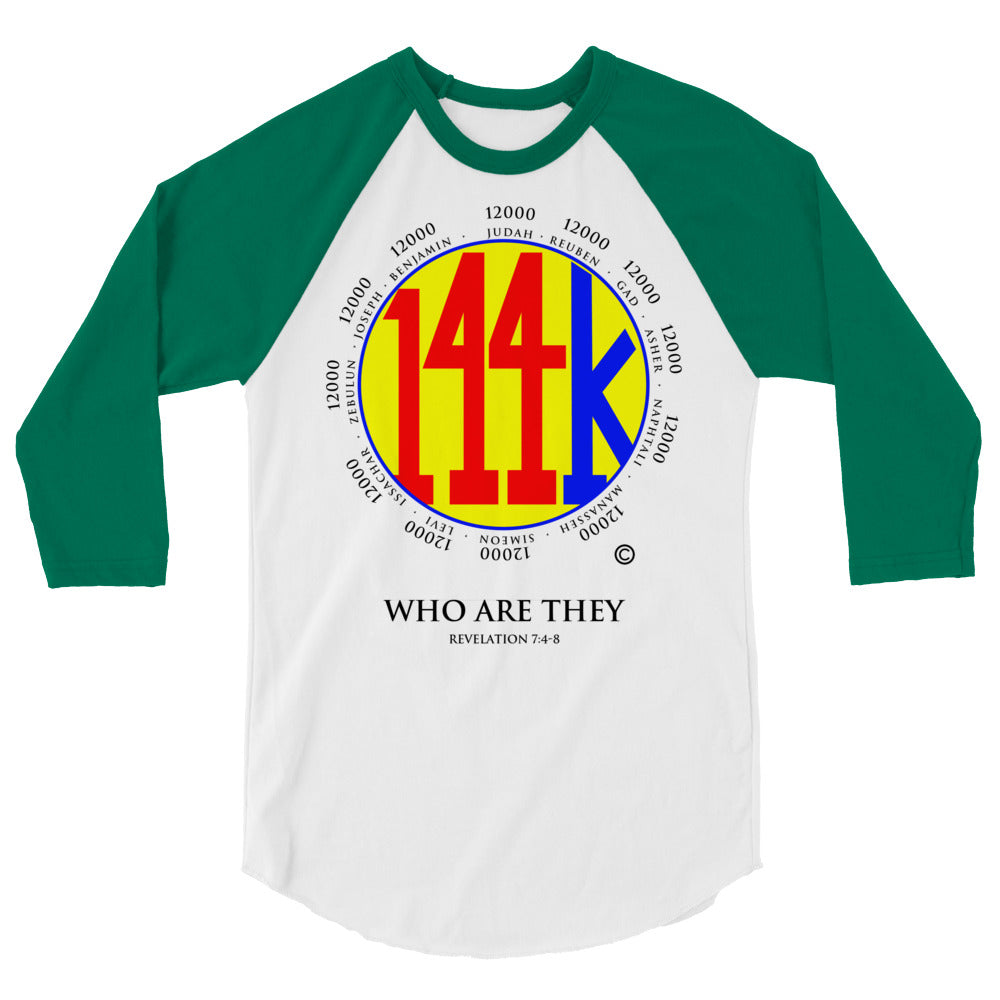 Who Are They 3/4 Sleeve Raglan Shirt