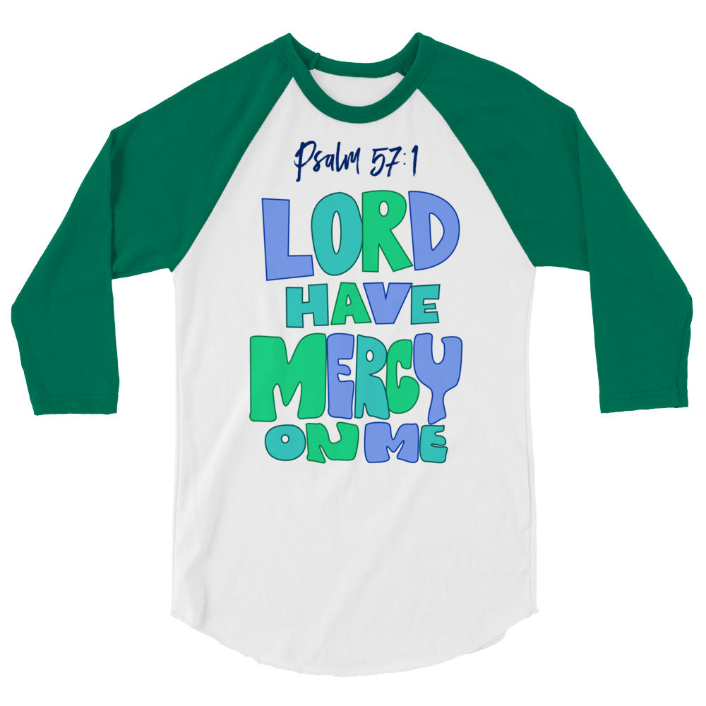 Lord Have Mercy Men's 3/4 Sleeve Raglan Shirt