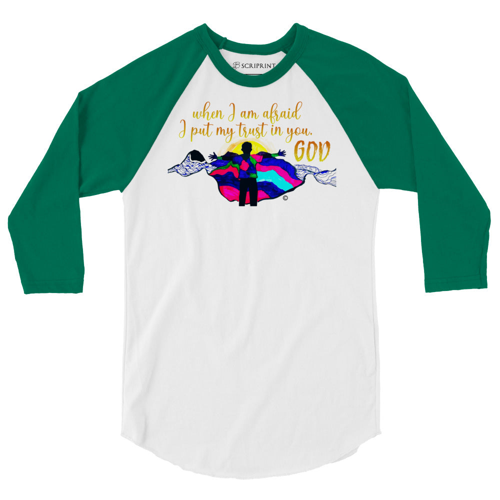 I Put My Trust in You 3/4 Sleeve Raglan Shirt