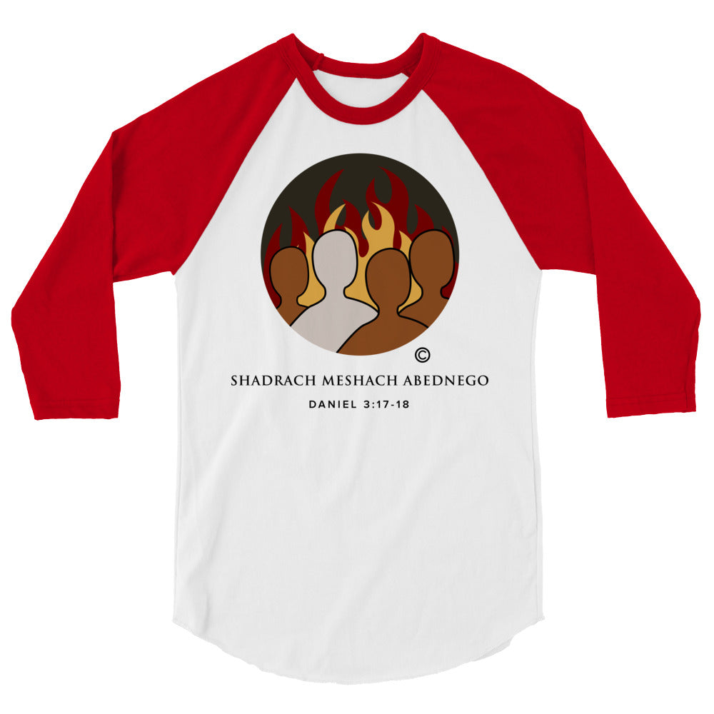 Daniel 3:17-18 3/4 Sleeve Raglan Shirt