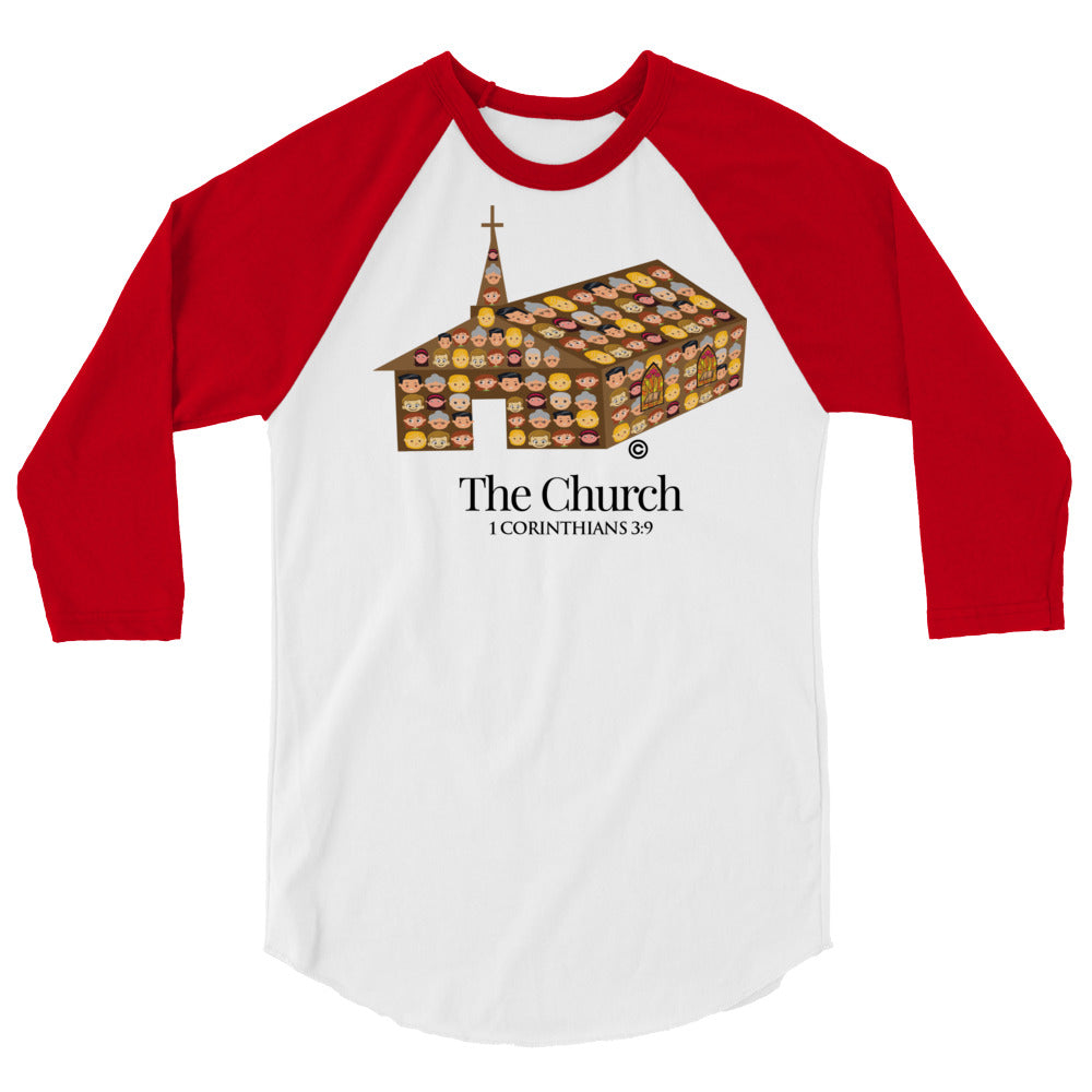The Church Men's 3/4 Sleeve Raglan Shirt