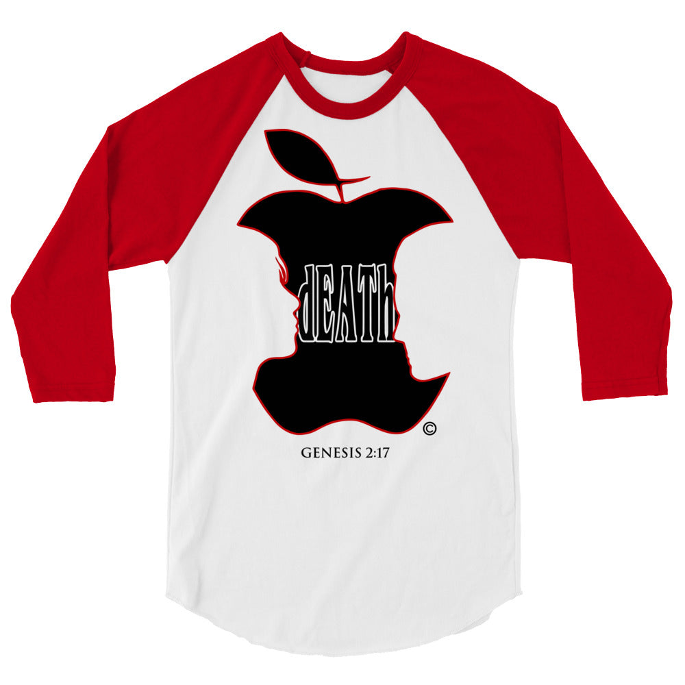 Death Men's 3/4 Sleeve Raglan Shirt