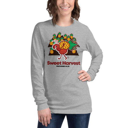 Sweet Harvest Light-Colored Long Sleeve Tee