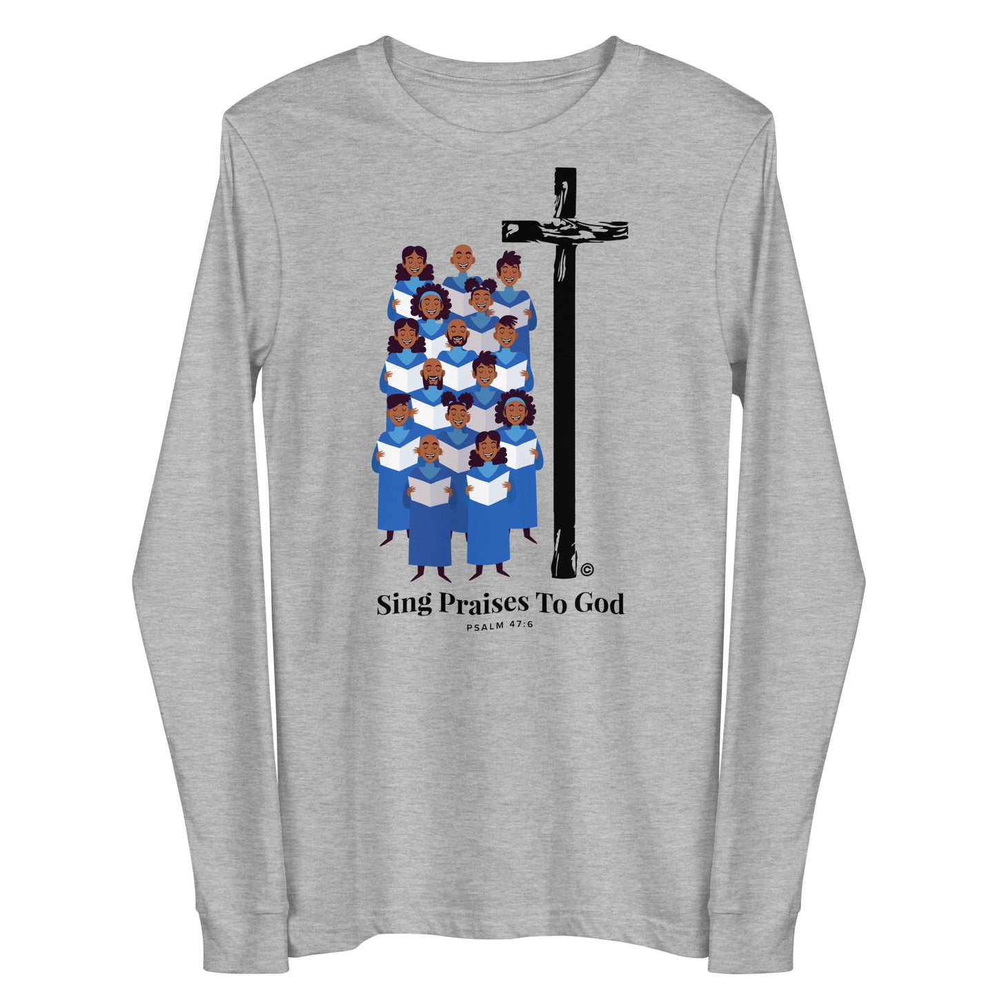 Sing Praises to God Women's Long Sleeve Tee