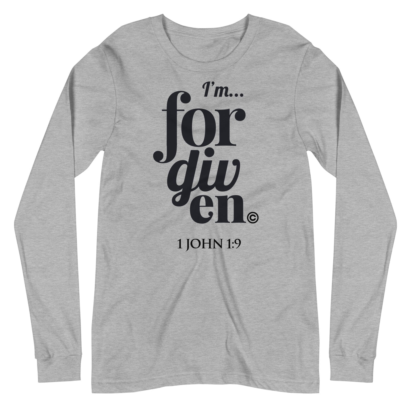 I'm Forgiven Women's Long Sleeve Tee