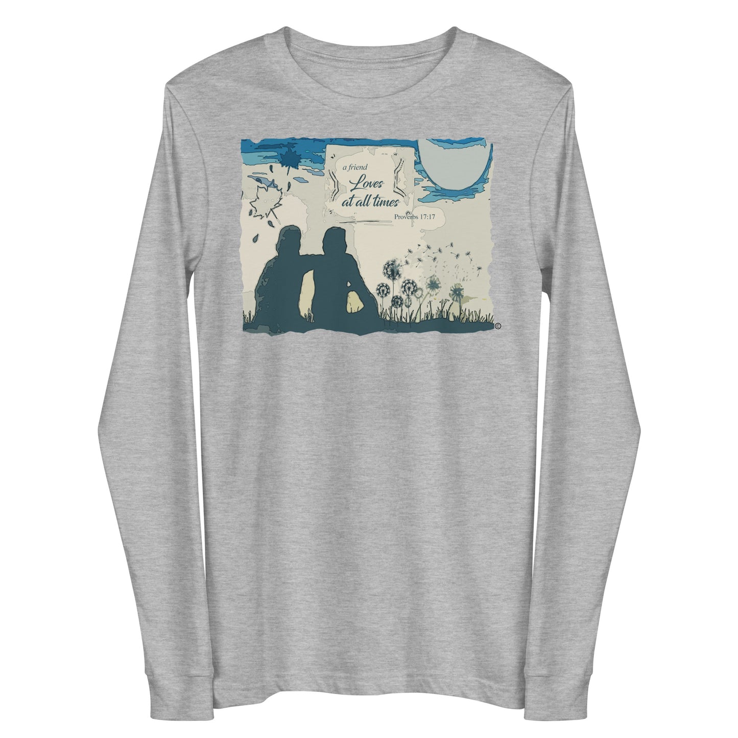 A Friend Loves At All Times Women's Long Sleeve Tee