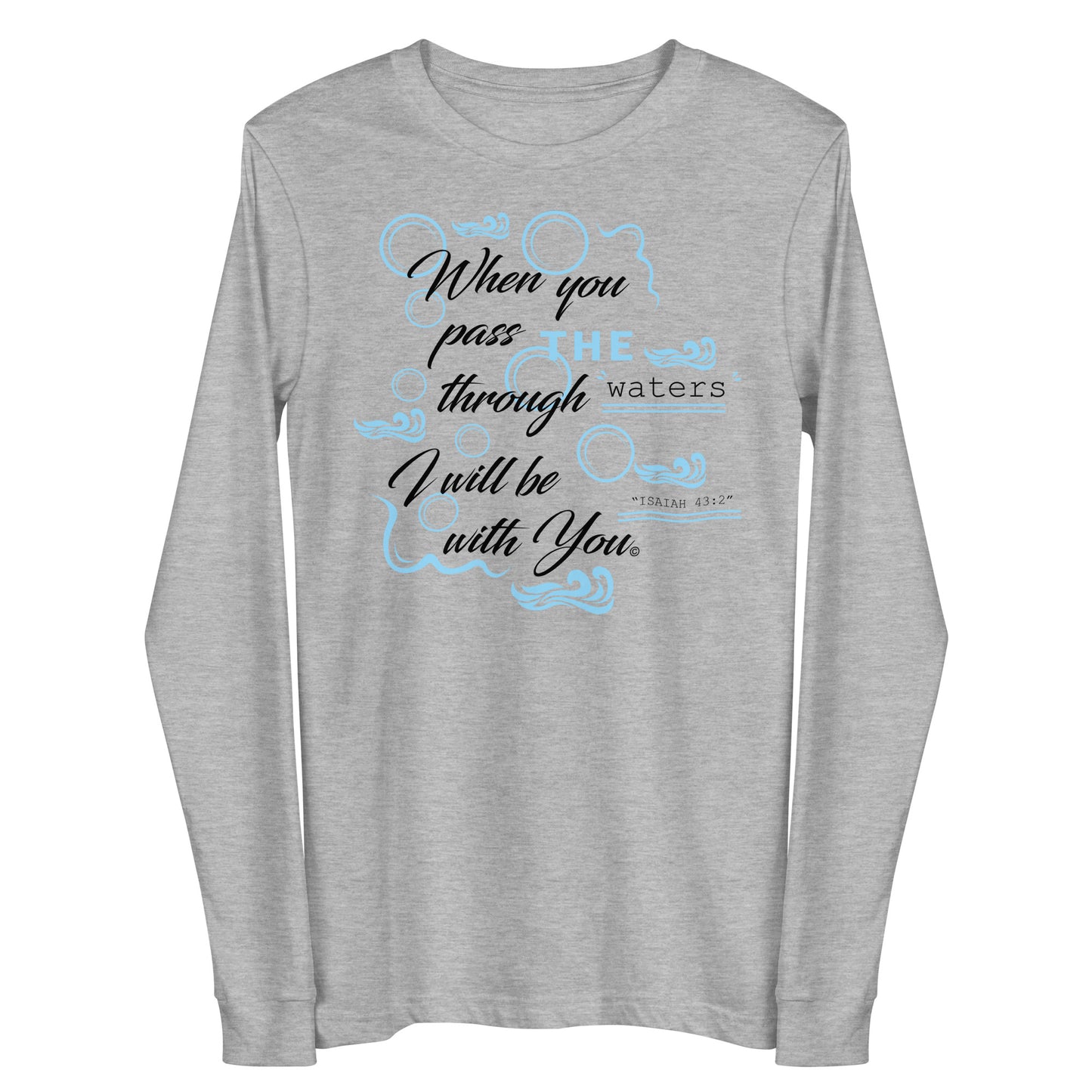 I Will Be With You Women's Long Sleeve Tee