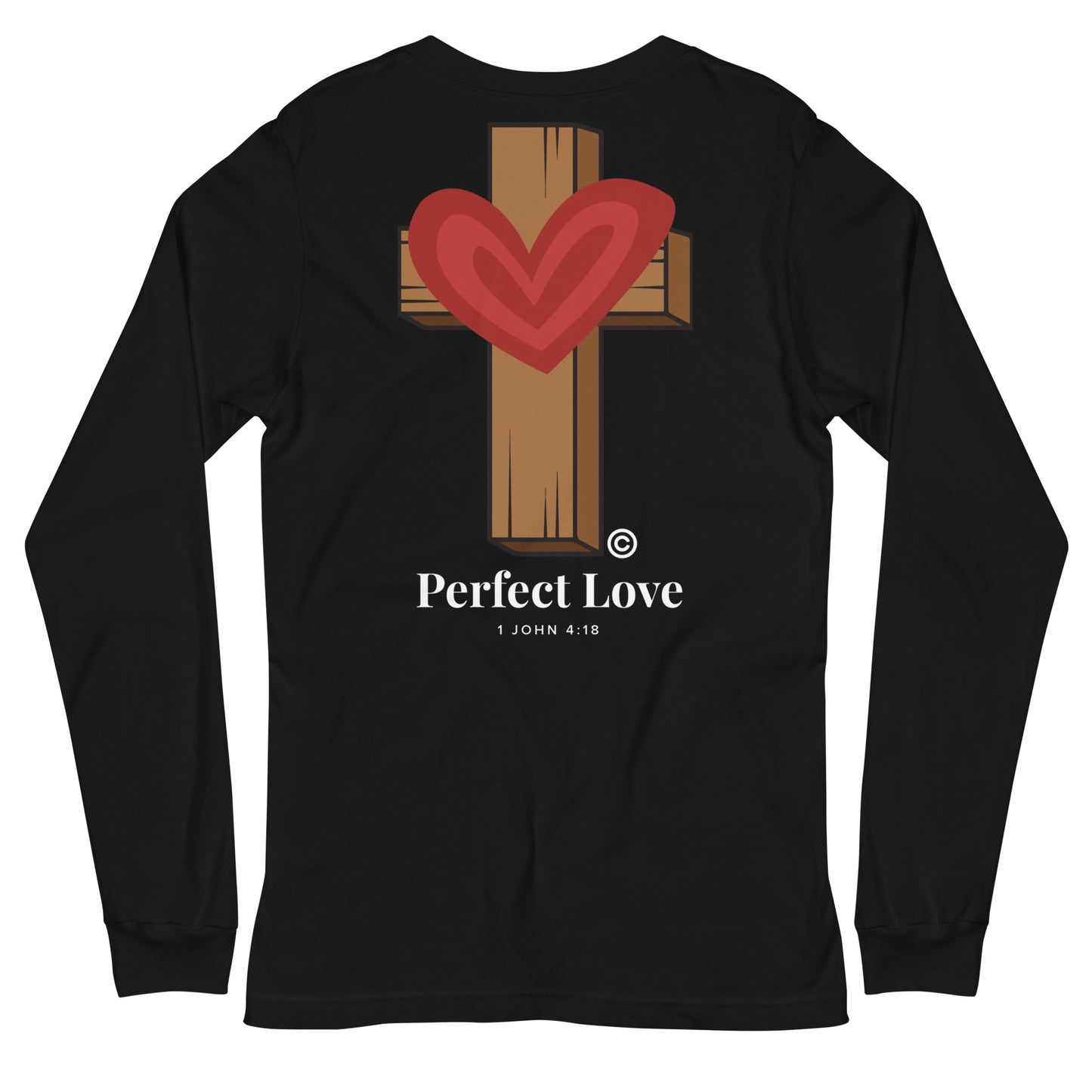 Perfect Love Dark-Colored Women's Long Sleeve Tee
