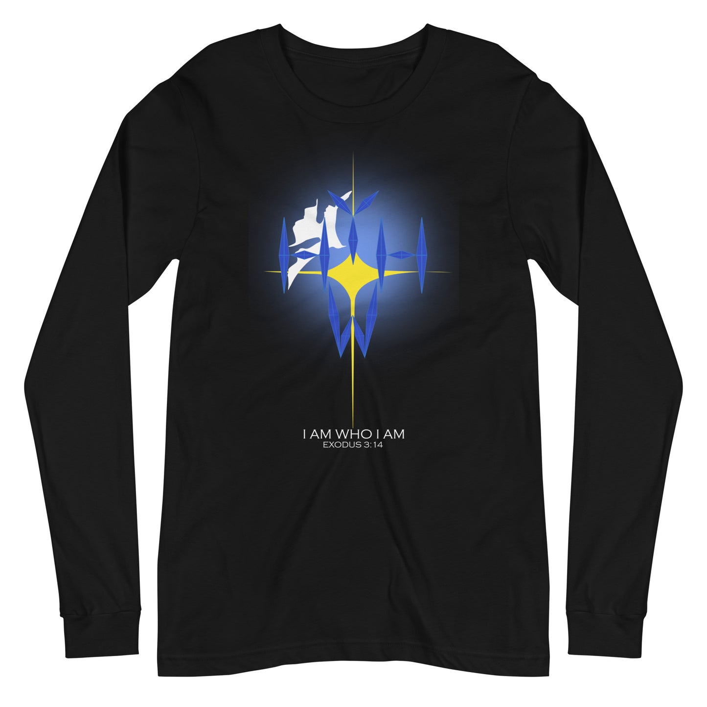 I Am Who I Am Dark-Colored Women Long Sleeve Tee