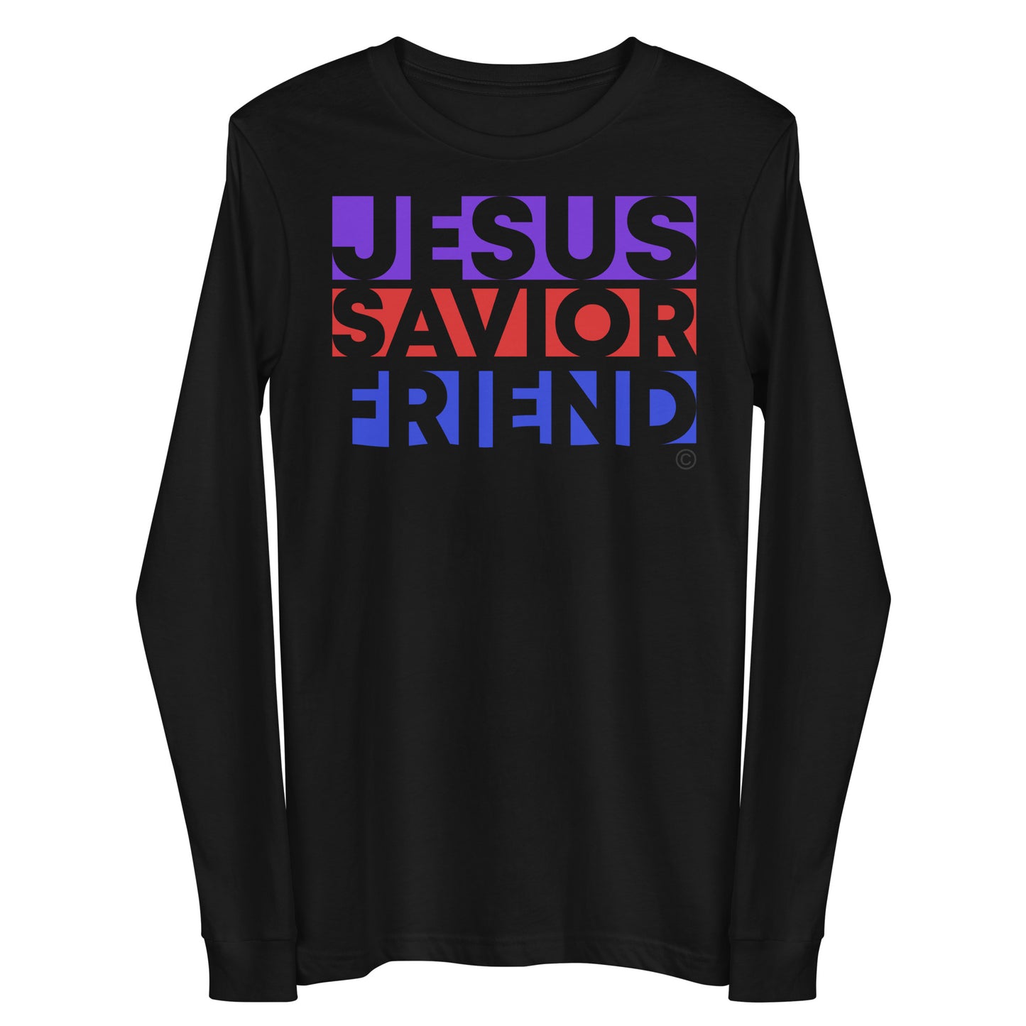 Jesus Savior Friend Women's Long Sleeve Tee