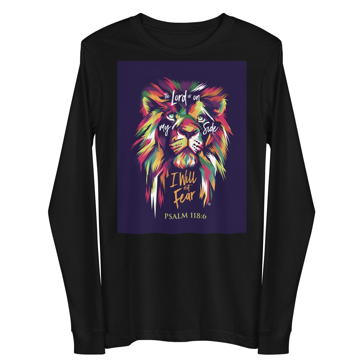 I Will Not Fear Women's Long Sleeve Tee