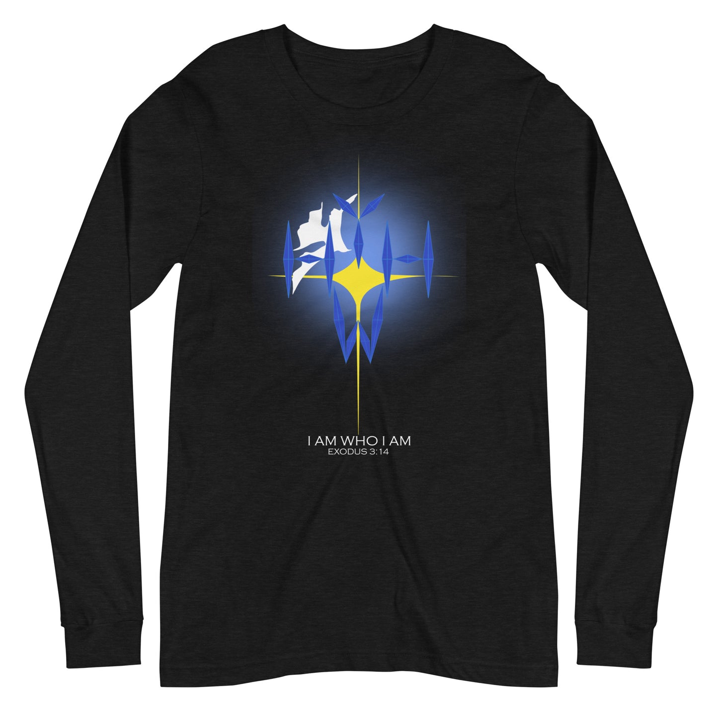 I Am Who I Am Dark-Colored Women Long Sleeve Tee