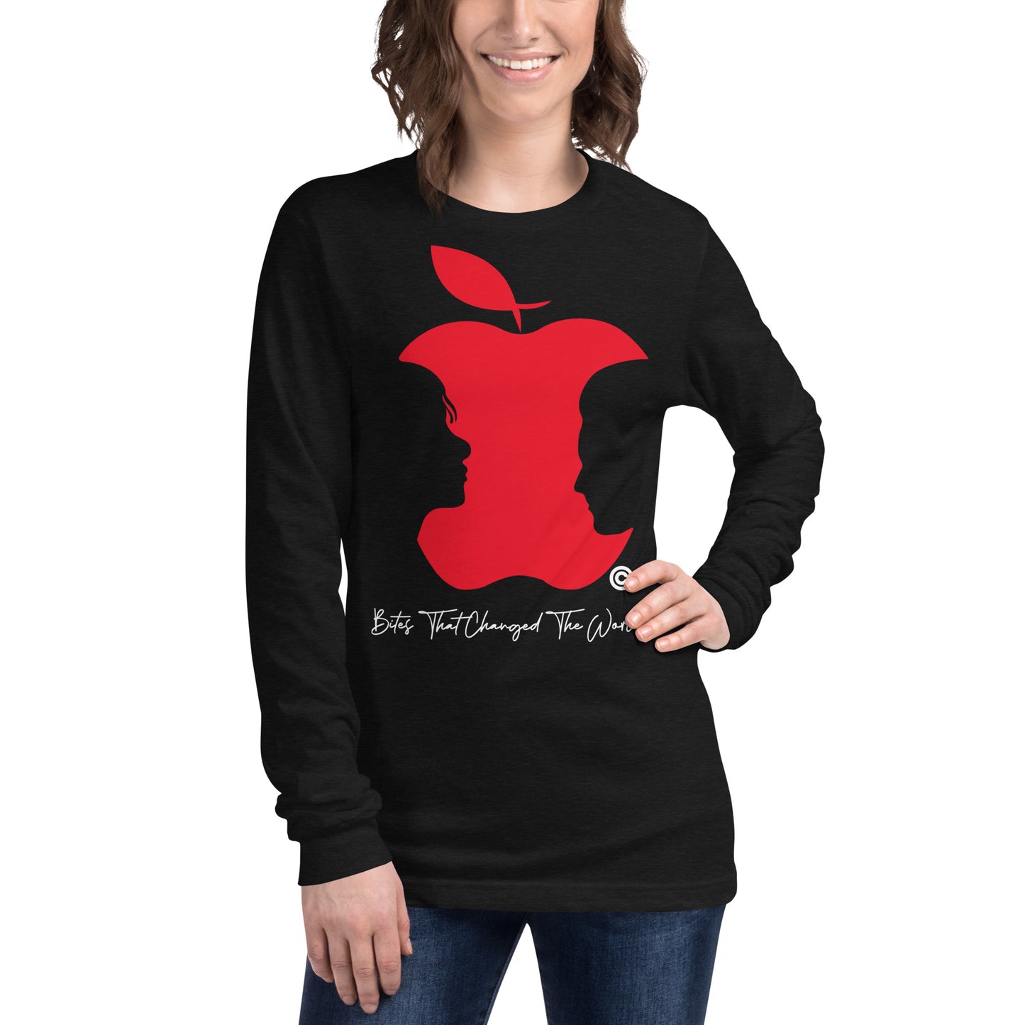 Bites That Changed the World v2 Women's Long Sleeve Tee