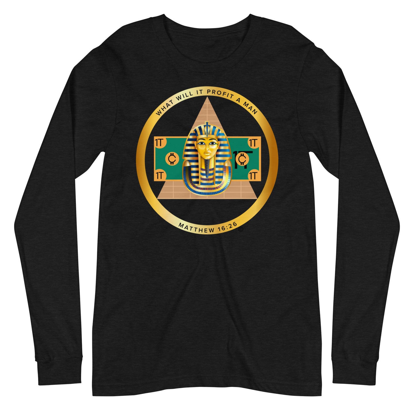 Matthew 16:26 Women's Long Sleeve Tee