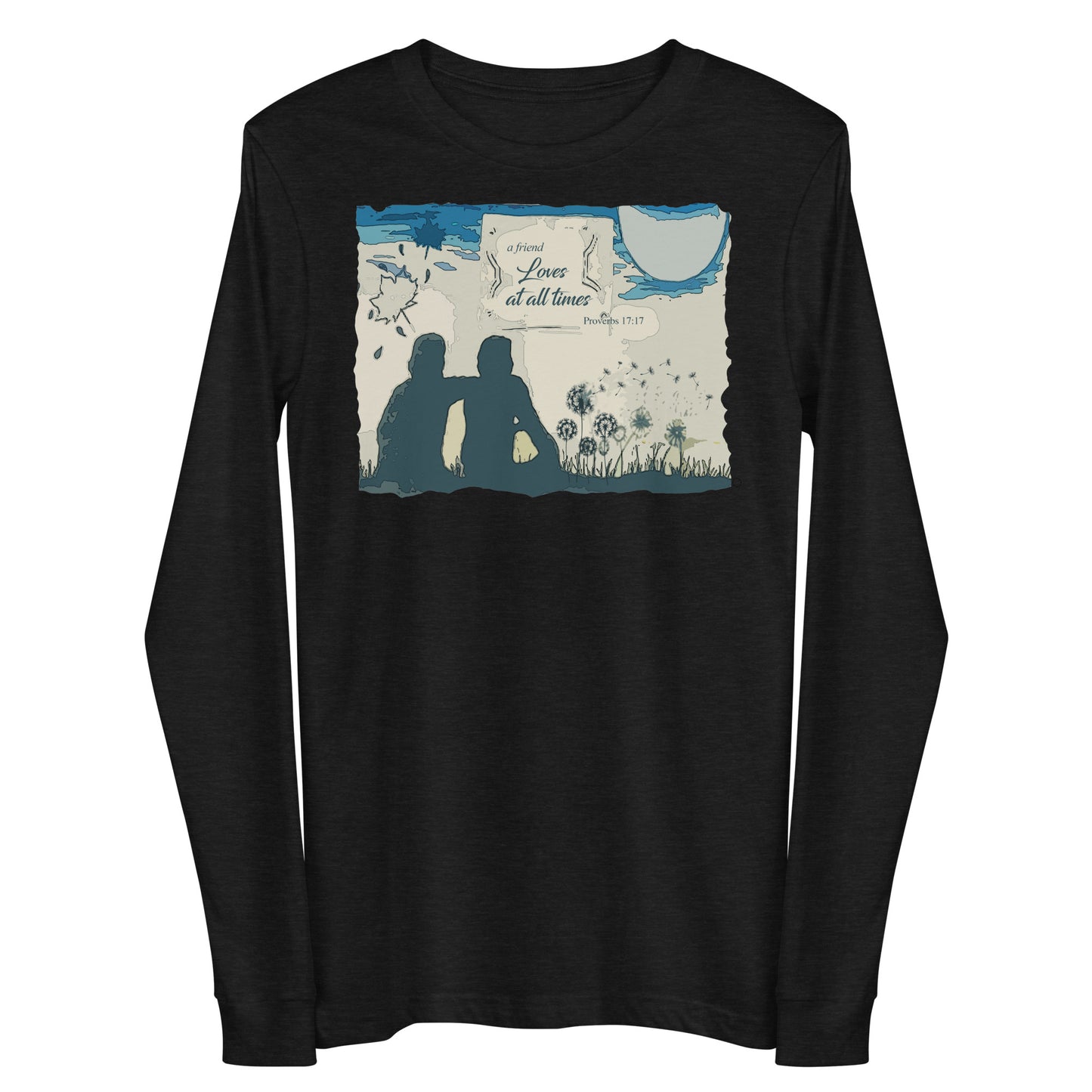 A Friend Loves At All Times Women's Long Sleeve Tee