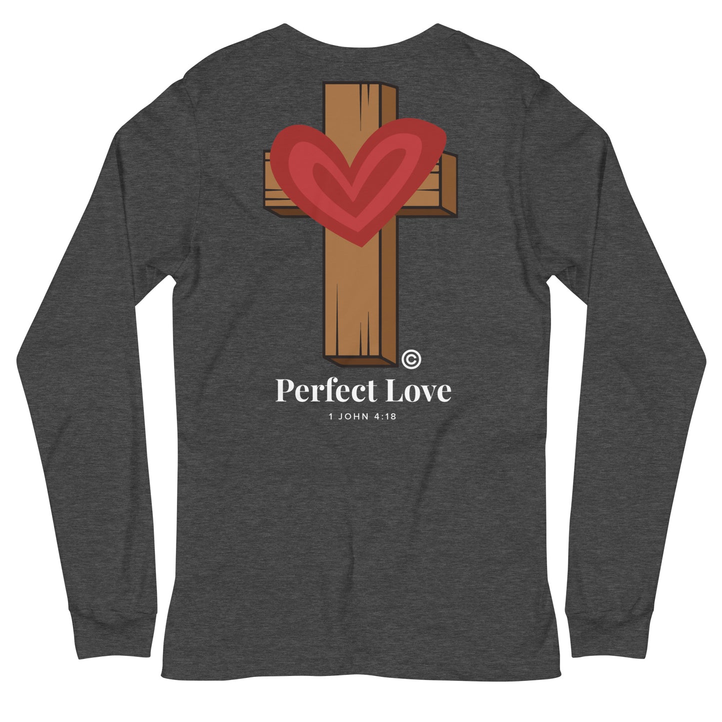 Perfect Love Dark-Colored Women's Long Sleeve Tee