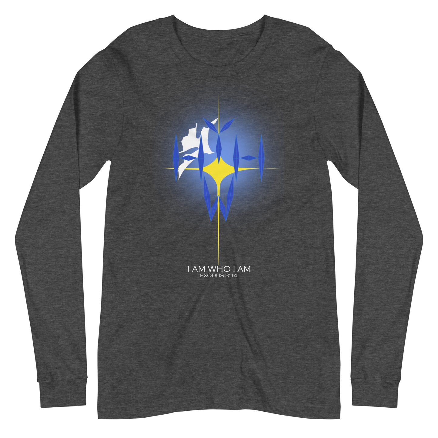 I Am Who I Am Dark-Colored Women Long Sleeve Tee