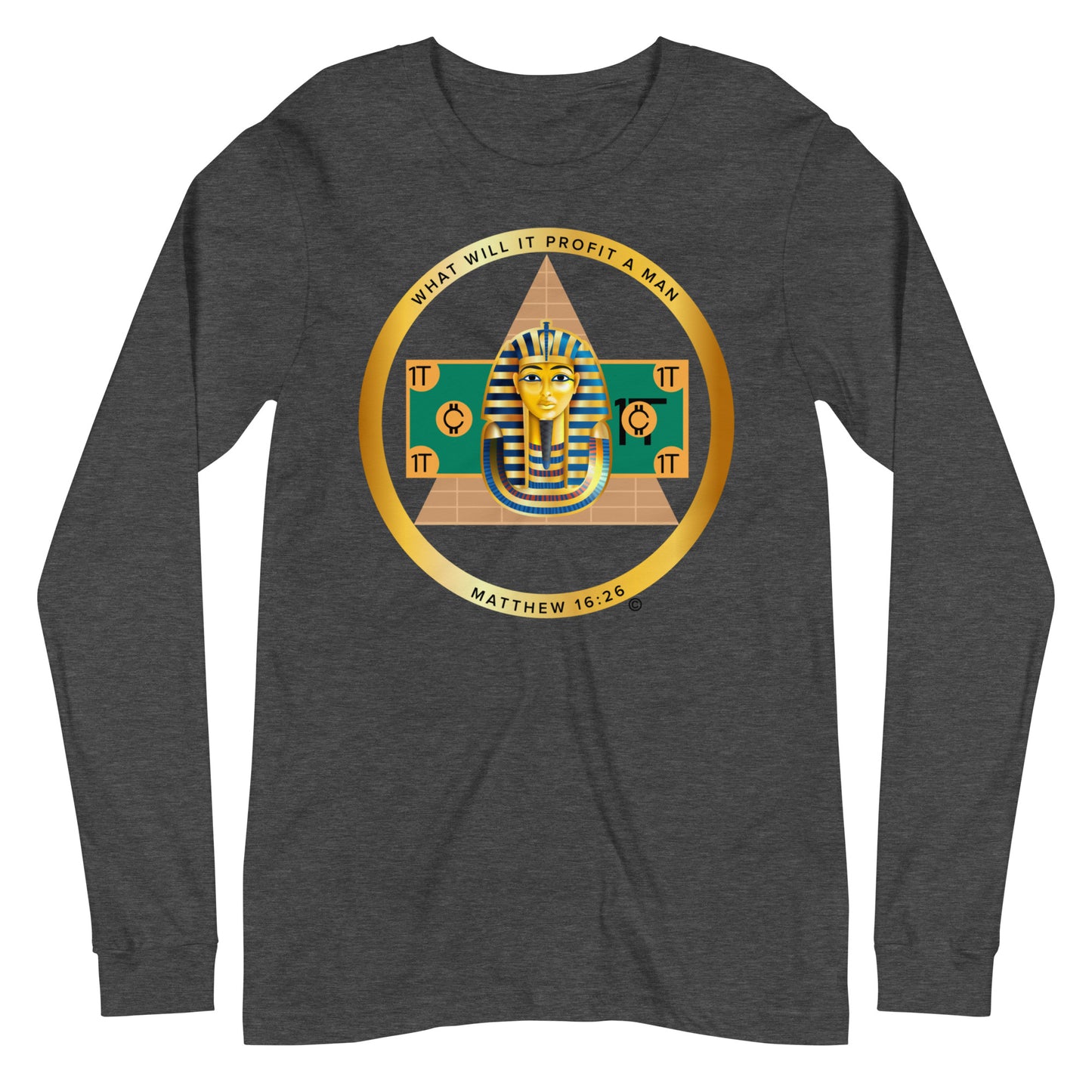 Matthew 16:26 Women's Long Sleeve Tee